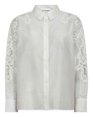 Kawa CC Embroidery Skjorte - White
